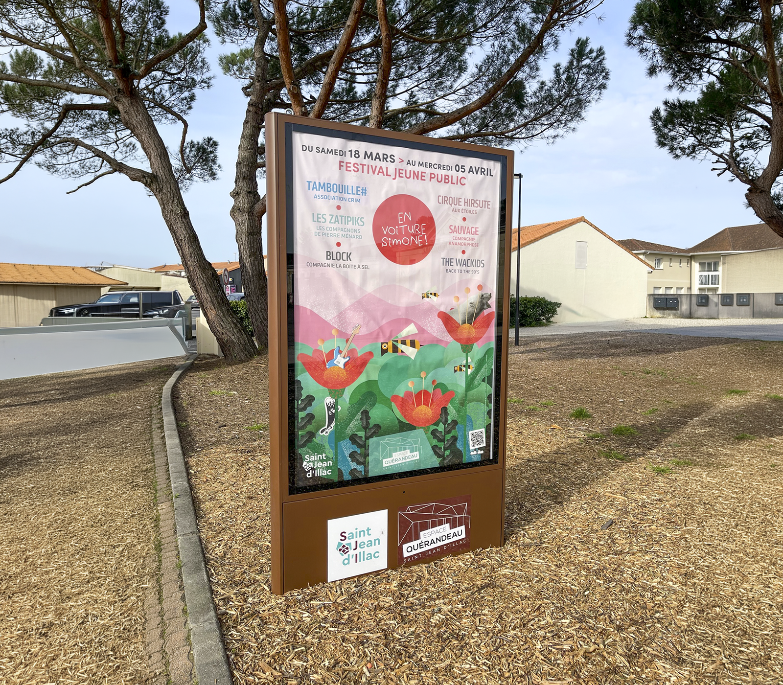Affichage culturel Gamme Connect
