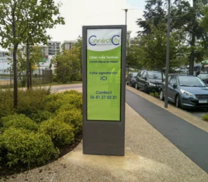 Affichage culturel Gamme Connect