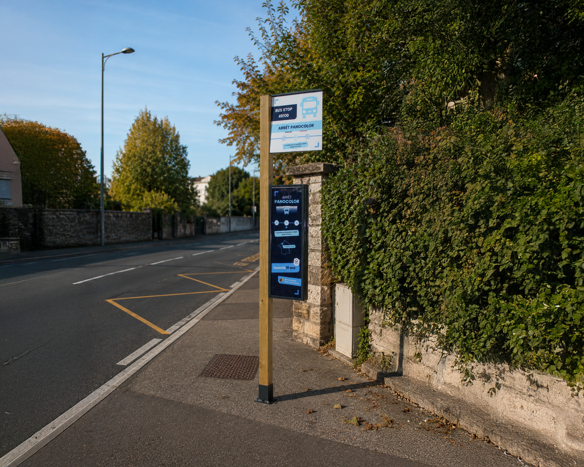 Poteau d&rsquo;arrêt Cintro bois