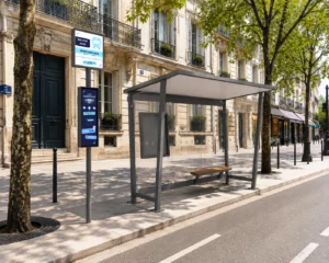 Poteau d&rsquo;arrêt Escale