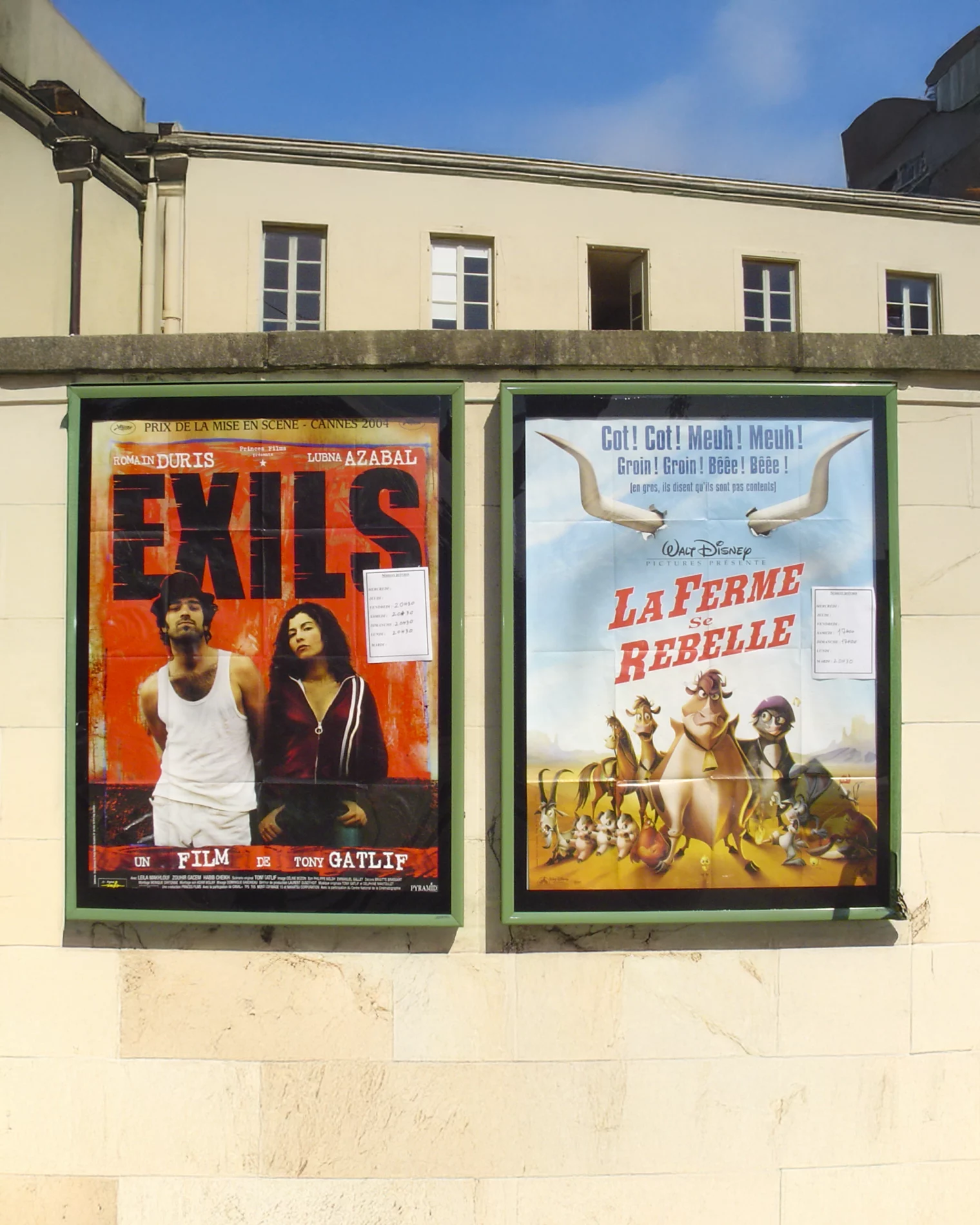 Affichage mural Caisson D